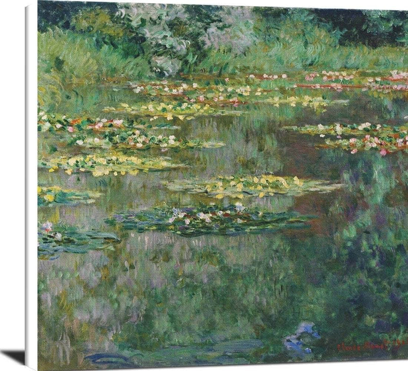 The Nympheas Basin Painting Claude Monet Canvas Art Fine Art Print