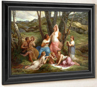 The Nymphs By Henri Pierre Picou Fine Art Print