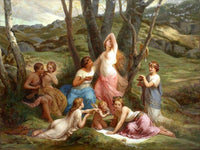 The Nymphs By Henri Pierre Picou Fine Art Print