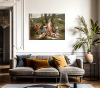 The Nymphs By Henri Pierre Picou Fine Art Print