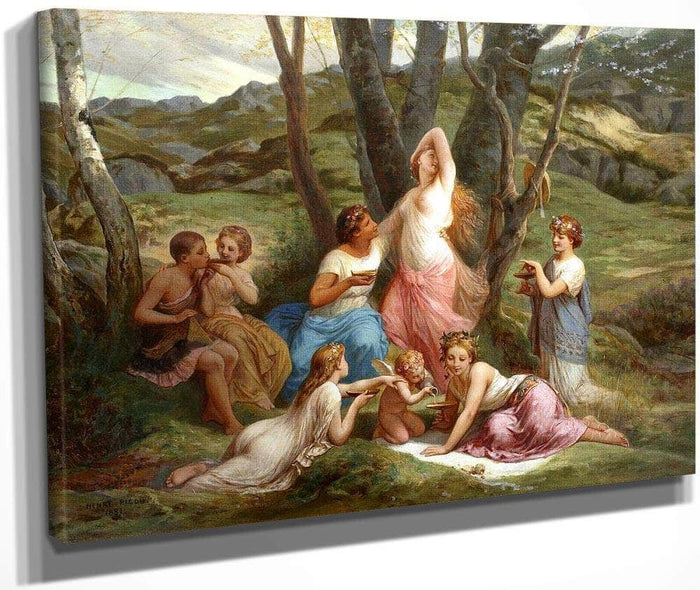The Nymphs By Henri Pierre Picou Fine Art Print