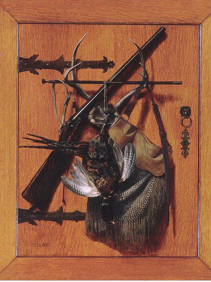 The Oak Door By Alexander Pope Fine Art Print