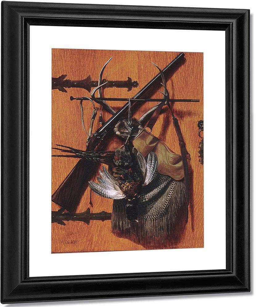 The Oak Door By Alexander Pope Fine Art Print