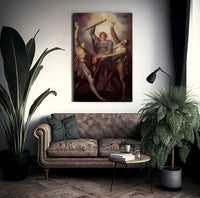 The Oath On The Ruttli By Henry Fuseli Fine Art Print