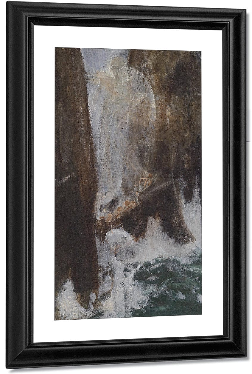 The Odyssey Of Odysseus 1933 By Adolf Hiremy Hirschl Fine Art Print