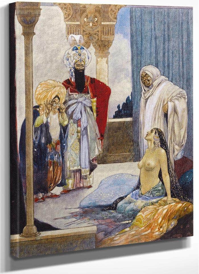 The Offering By Rene Bull Fine Art Print