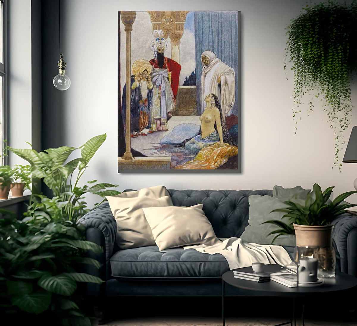 The Offering By Rene Bull Fine Art Print