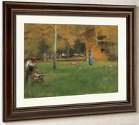 The Old Barn By George Inness Fine Art Print