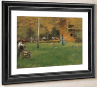 The Old Barn By George Inness Fine Art Print