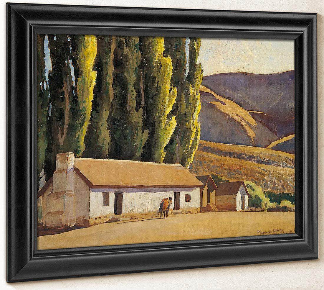 The Old Bunk House By Maynard Dixon Fine Art Print