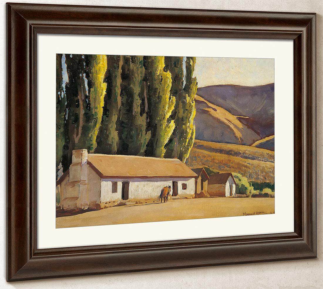 The Old Bunk House By Maynard Dixon Fine Art Print