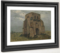 The Old Church Tower At Nuenen ('The Peasants' Churchyard') By Vincent Van Gogh Fine Art Print