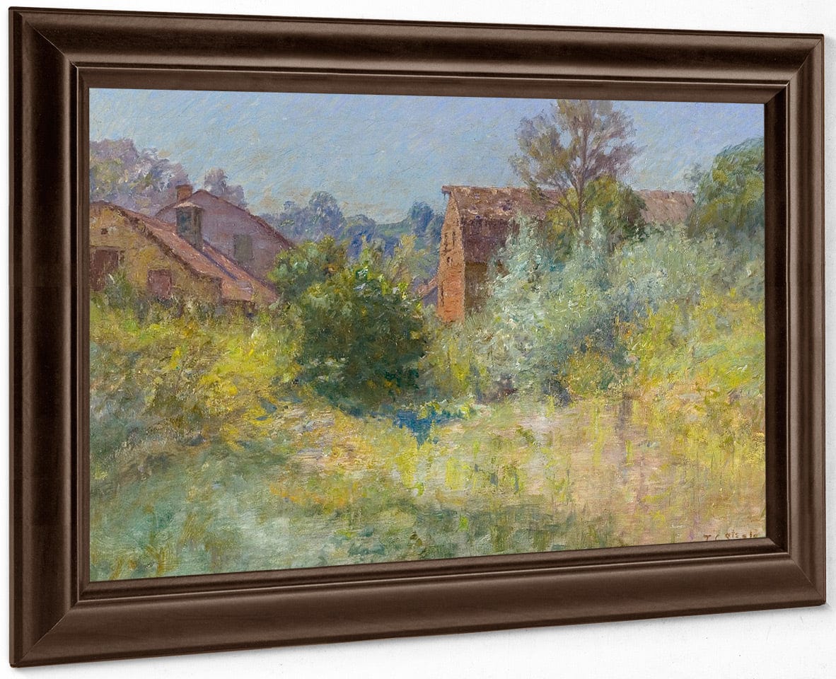 The Old Mill, Brookville By Theodore Clement Steele Fine Art Print