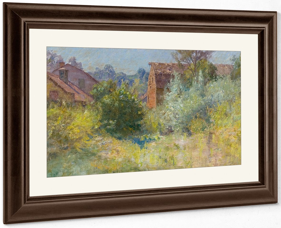 The Old Mill, Brookville By Theodore Clement Steele Fine Art Print