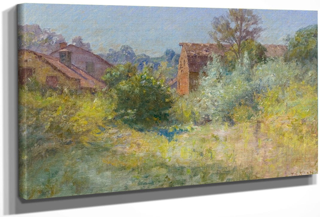 The Old Mill, Brookville By Theodore Clement Steele Fine Art Print