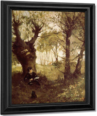 The Old Track To Auvers 1863 By Berthe Morisot Fine Art Print