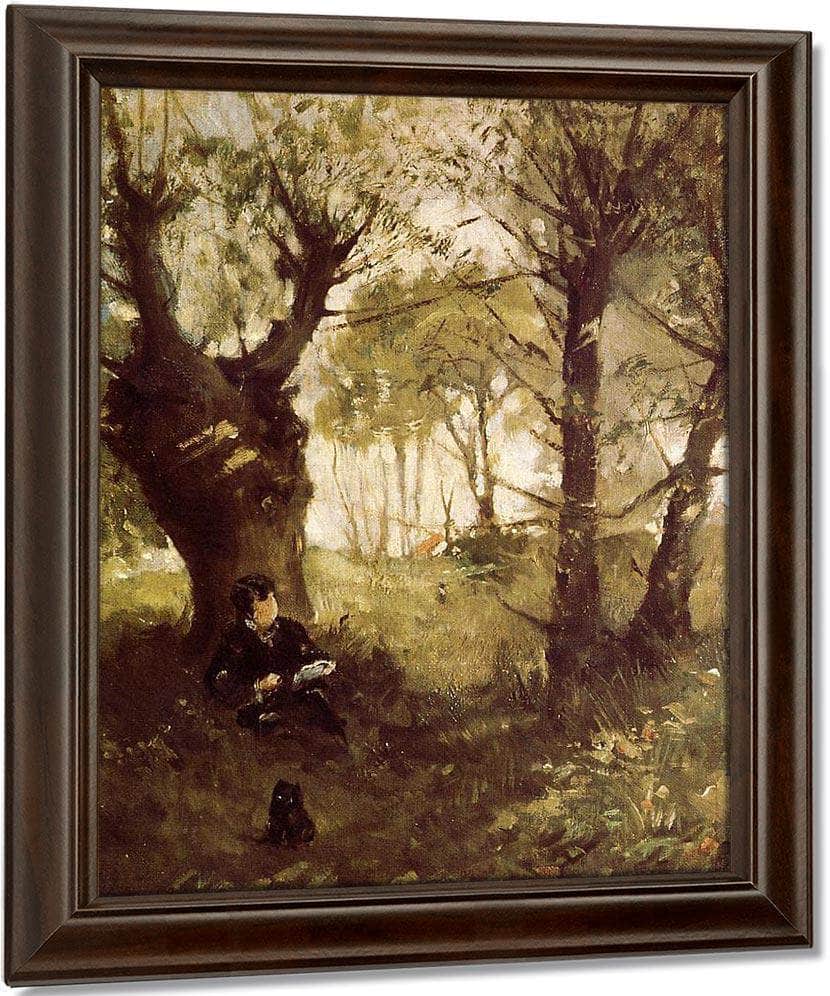 The Old Track To Auvers 1863 By Berthe Morisot Fine Art Print