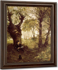 The Old Track To Auvers 1863 By Berthe Morisot Fine Art Print