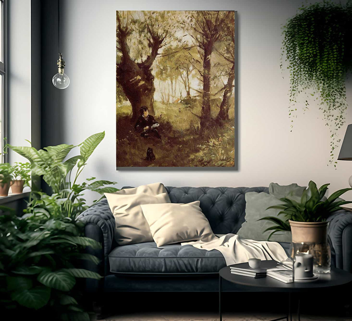 The Old Track To Auvers 1863 By Berthe Morisot Fine Art Print