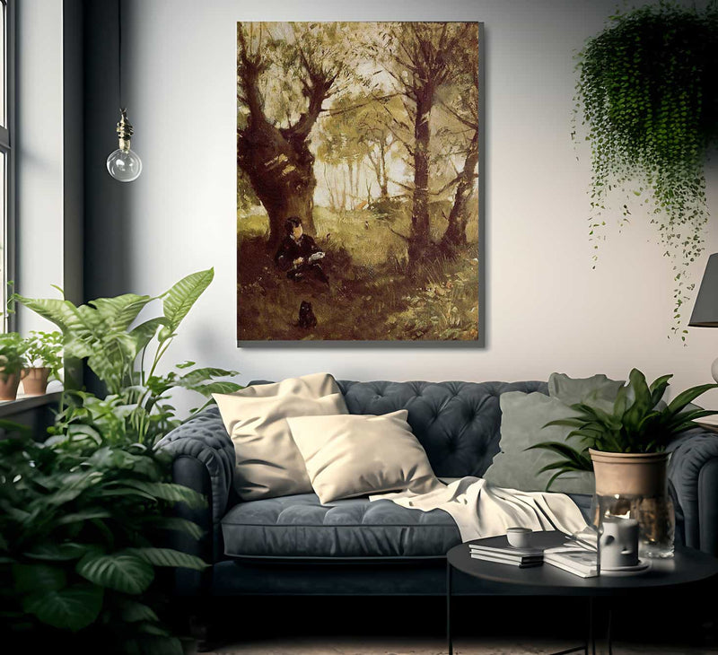 The Old Track To Auvers 1863 By Berthe Morisot Fine Art Print