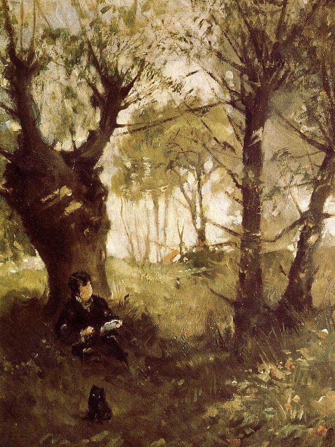 The Old Track To Auvers 1863 By Berthe Morisot Fine Art Print