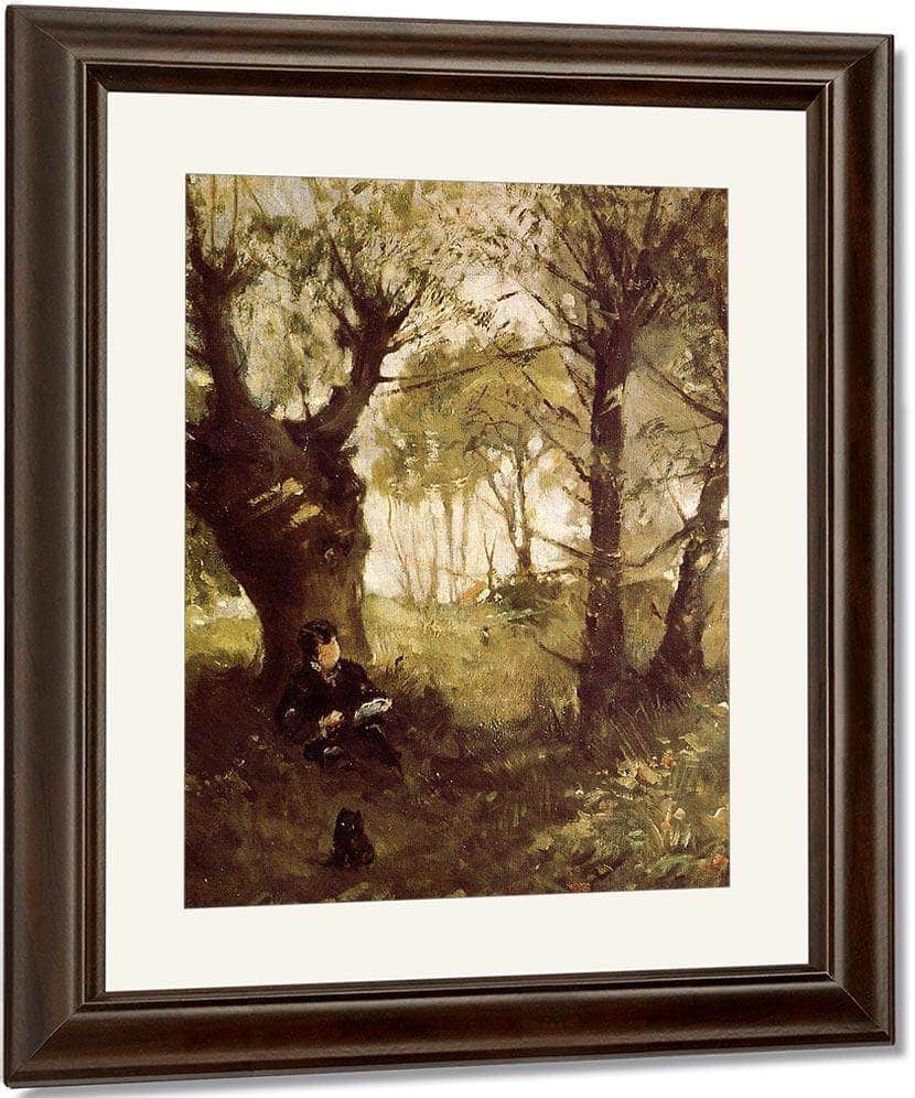 The Old Track To Auvers 1863 By Berthe Morisot Fine Art Print