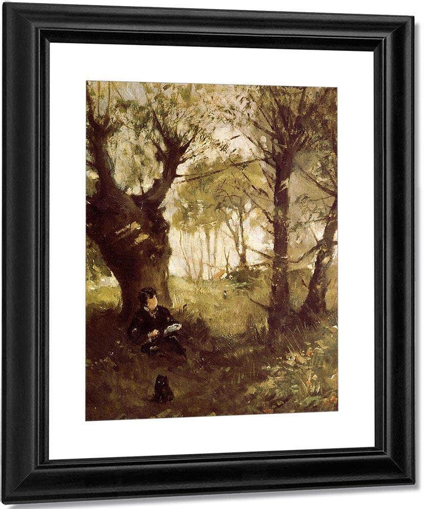 The Old Track To Auvers 1863 By Berthe Morisot Fine Art Print