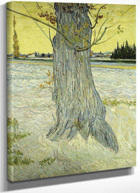 The Old Tree By Vincent Van Gogh Fine Art Print