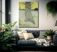 The Old Tree By Vincent Van Gogh Fine Art Print