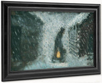 The Old Woman With The Lantern By Nicolai Astrup Fine Art Print