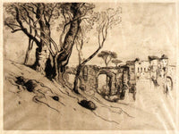 The Olive Trees Of The Riviera (From The Portfolio, Twenty Original By Samuel Colman Fine Art Print