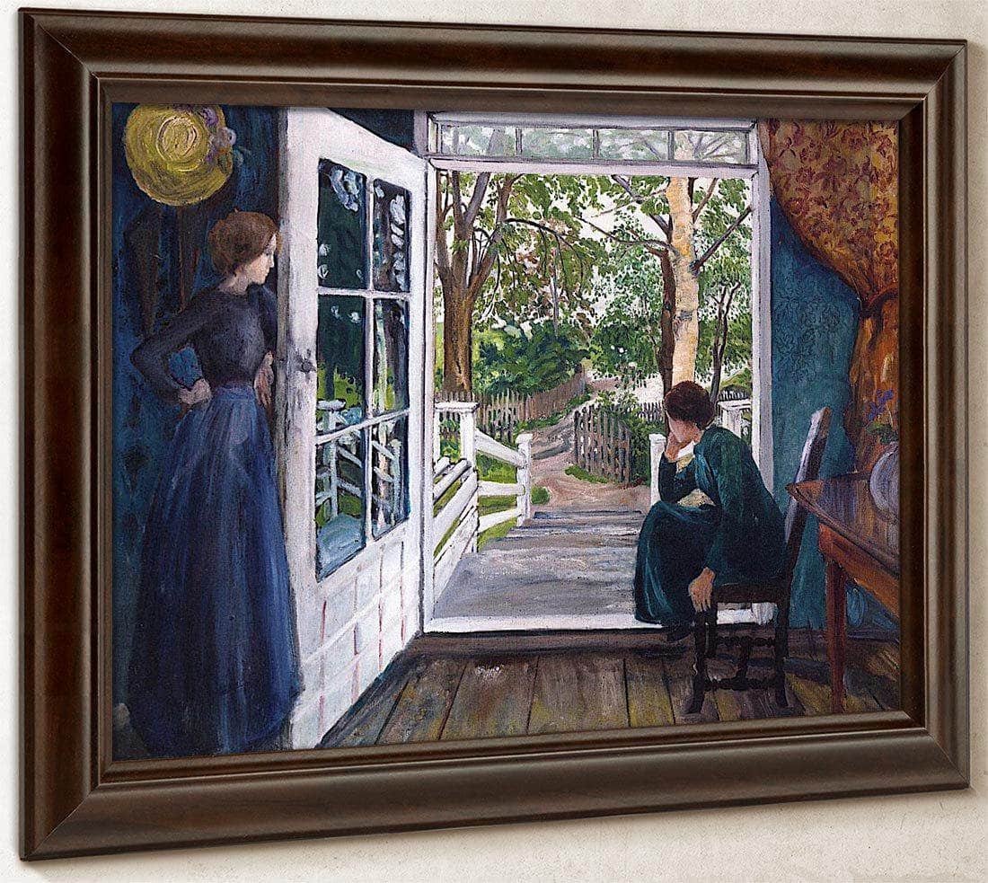 The Open Door By Nicolai Astrup Fine Art Print
