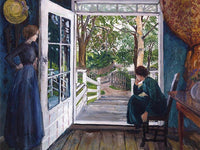 The Open Door By Nicolai Astrup Fine Art Print