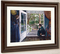 The Open Door By Nicolai Astrup Fine Art Print