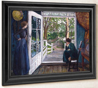 The Open Door By Nicolai Astrup Fine Art Print