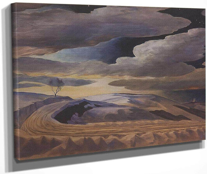 The Open Road By Charles Burchfield Fine Art Print