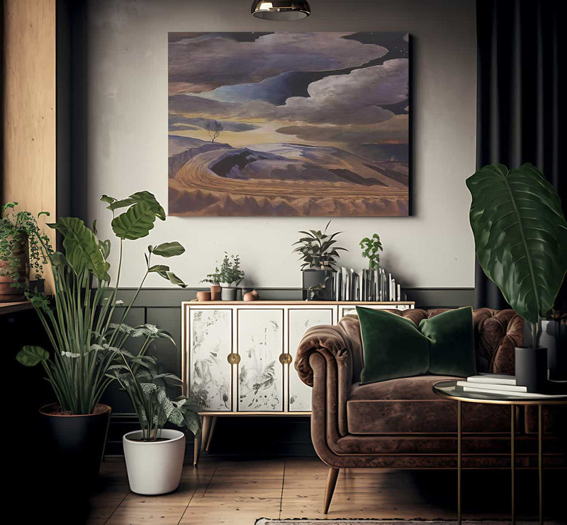 The Open Road By Charles Burchfield Fine Art Print