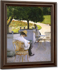 The Orange Trees By Gustave Caillebotte Fine Art Print