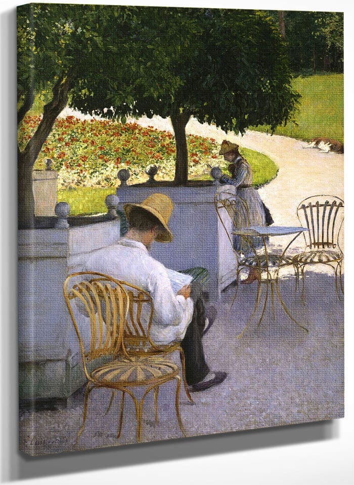 The Orange Trees By Gustave Caillebotte Fine Art Print