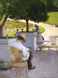 The Orange Trees By Gustave Caillebotte Fine Art Print