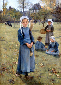 The Orchard, Quimperle By Stanhope Alexander Forbes Canvas Art Fine Art Print