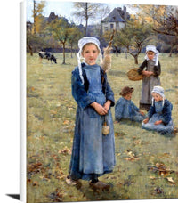 The Orchard, Quimperle By Stanhope Alexander Forbes Canvas Art Fine Art Print
