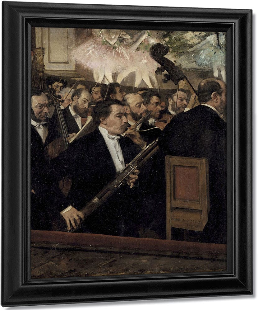 The Orchestra At The Opera By Edgar Degas Fine Art Print