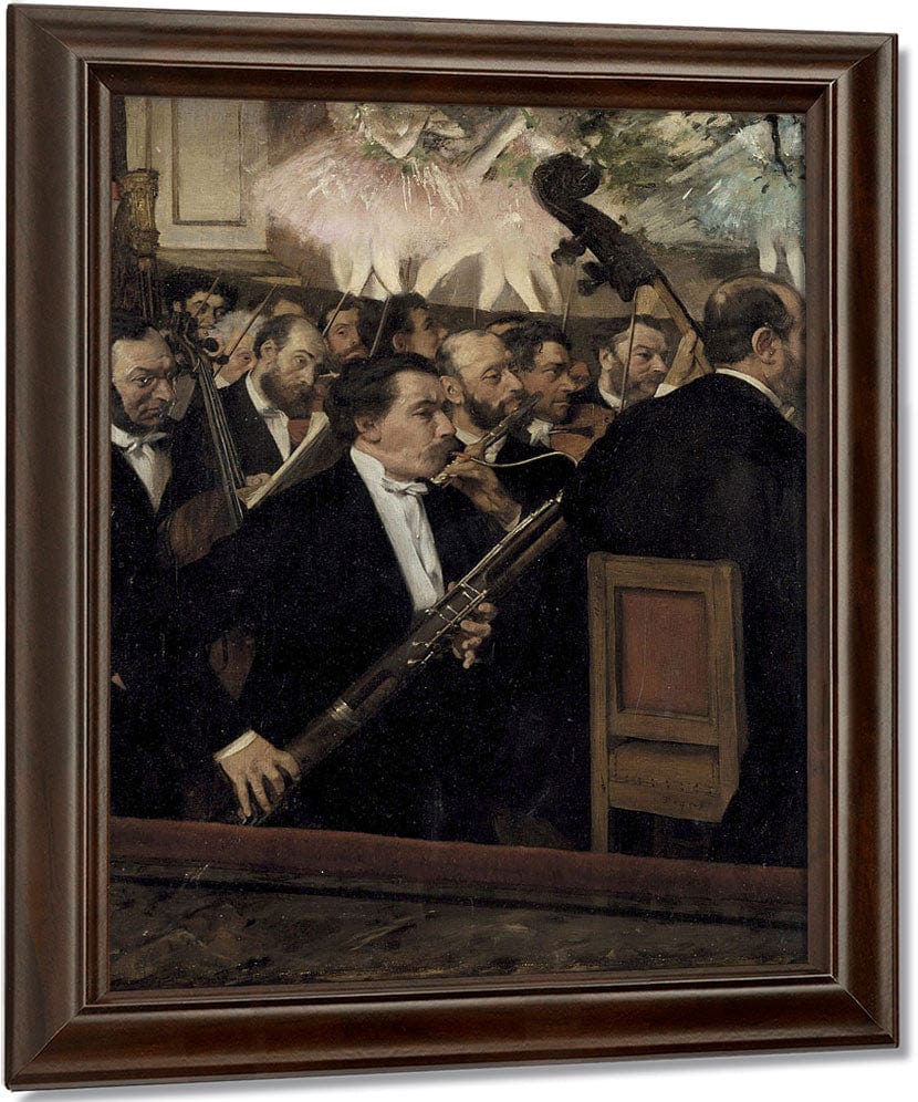 The Orchestra At The Opera By Edgar Degas Fine Art Print