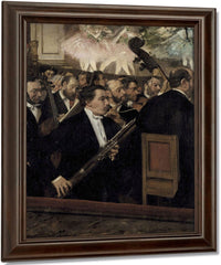 The Orchestra At The Opera By Edgar Degas Fine Art Print