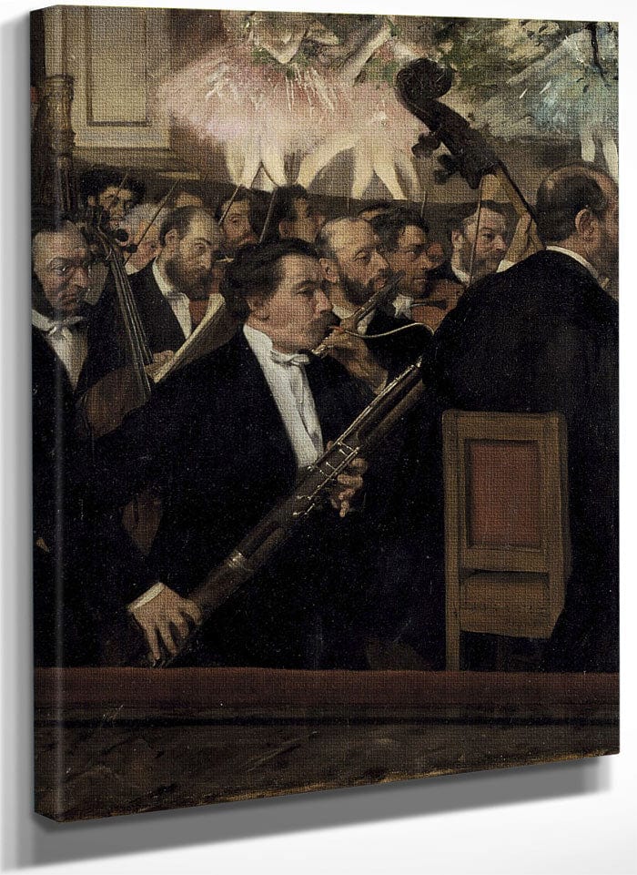 The Orchestra At The Opera By Edgar Degas Fine Art Print