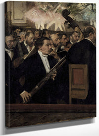 The Orchestra At The Opera By Edgar Degas Fine Art Print