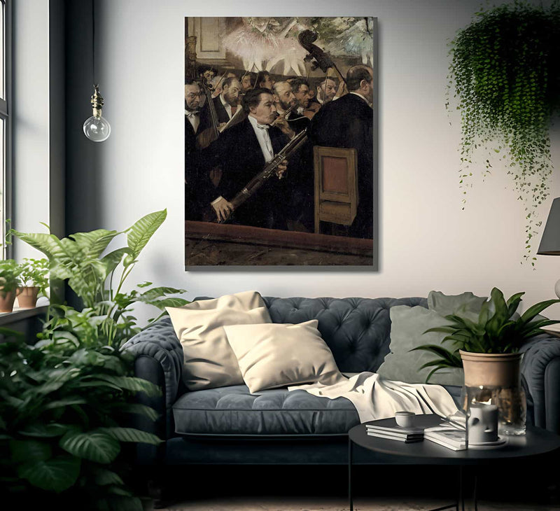The Orchestra At The Opera By Edgar Degas Fine Art Print