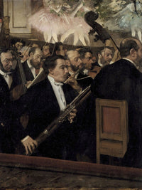 The Orchestra At The Opera By Edgar Degas Fine Art Print
