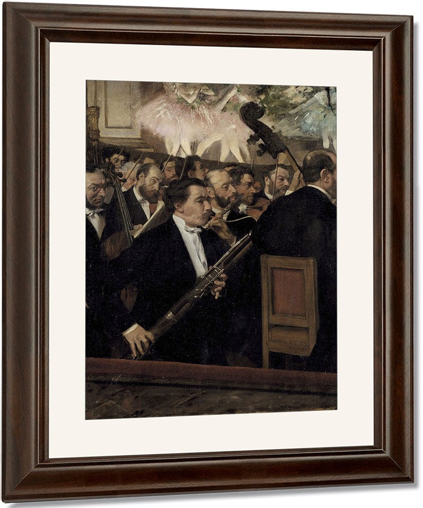 The Orchestra At The Opera By Edgar Degas Fine Art Print